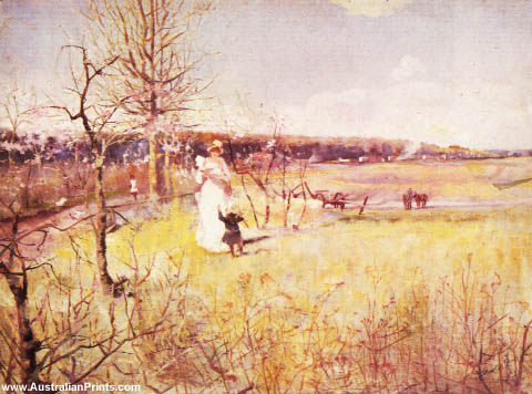 Charles Conder, Springtime 1888