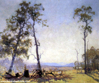 Elioth Gruner, Morning In The Clearing